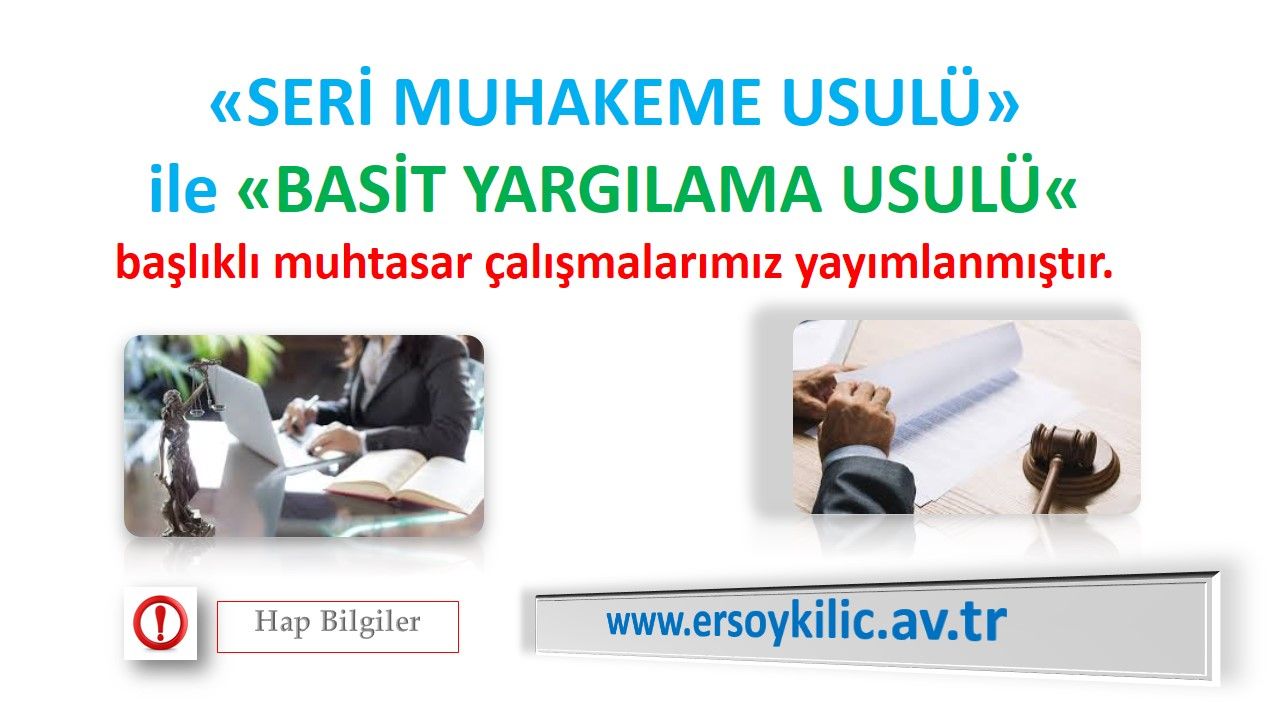 Avukat Ersoy Kılıç Hukuk Ofisi